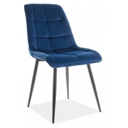 Chic Velvet Navy Blue